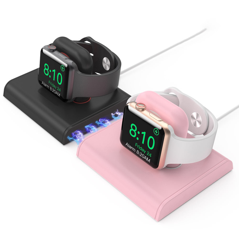 AHASTYLE PT117-2 For Apple Watch Dual Dock Charging Stand Base Smartwatch Charger Holder AHASTYLE PT117-2 For Apple Watch Dual Dock Charging Stand Base Smartwatch Charger Holder